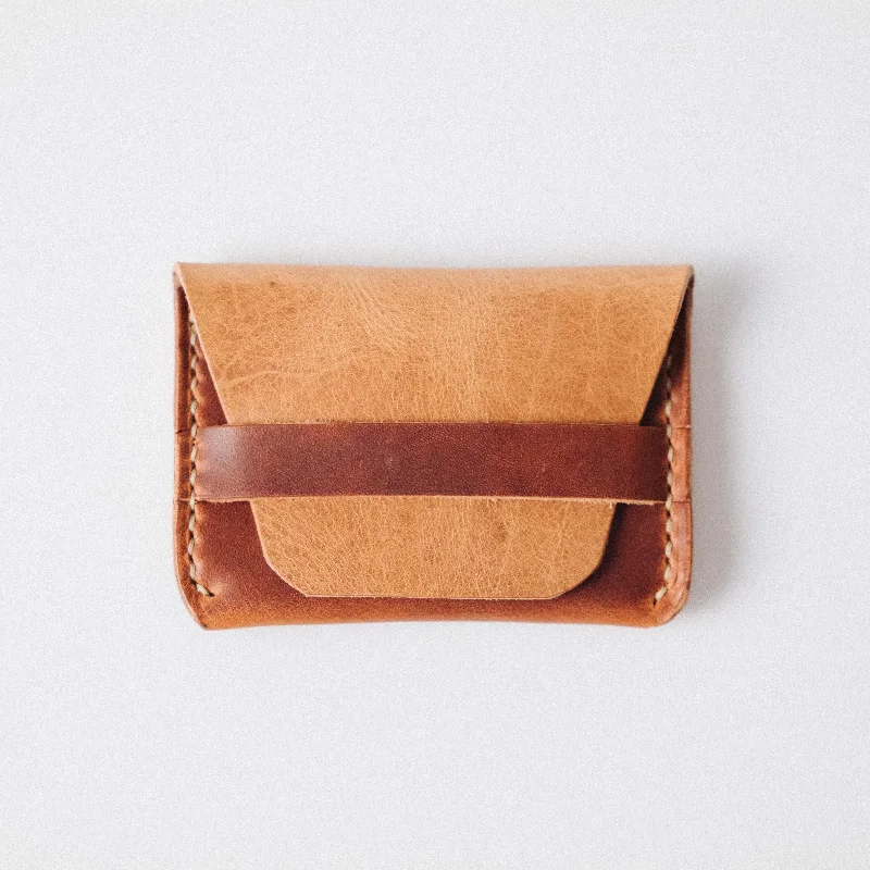 Natural/English Tan Dublin Flap Wallet