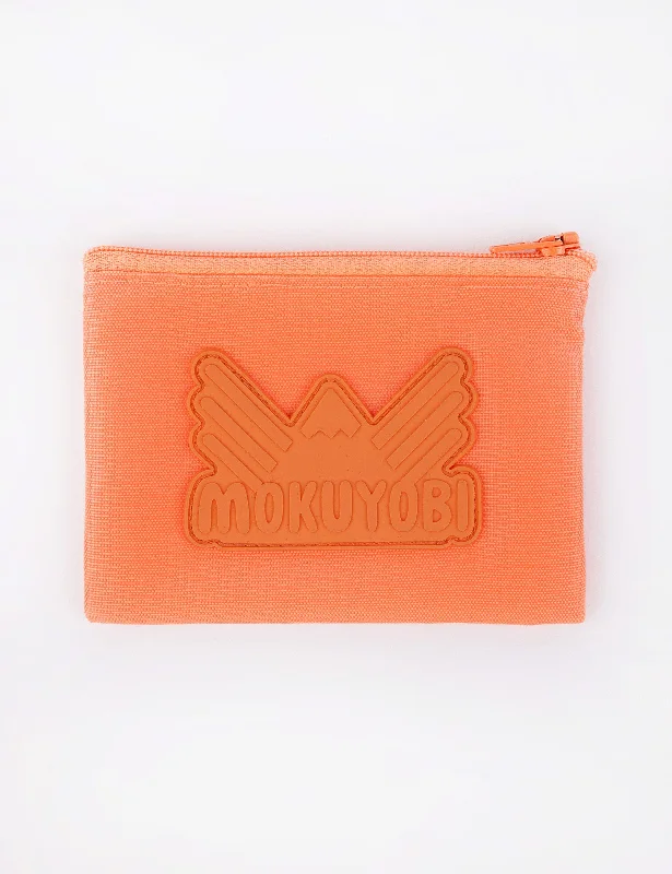 Coral Mini Zip Pouch