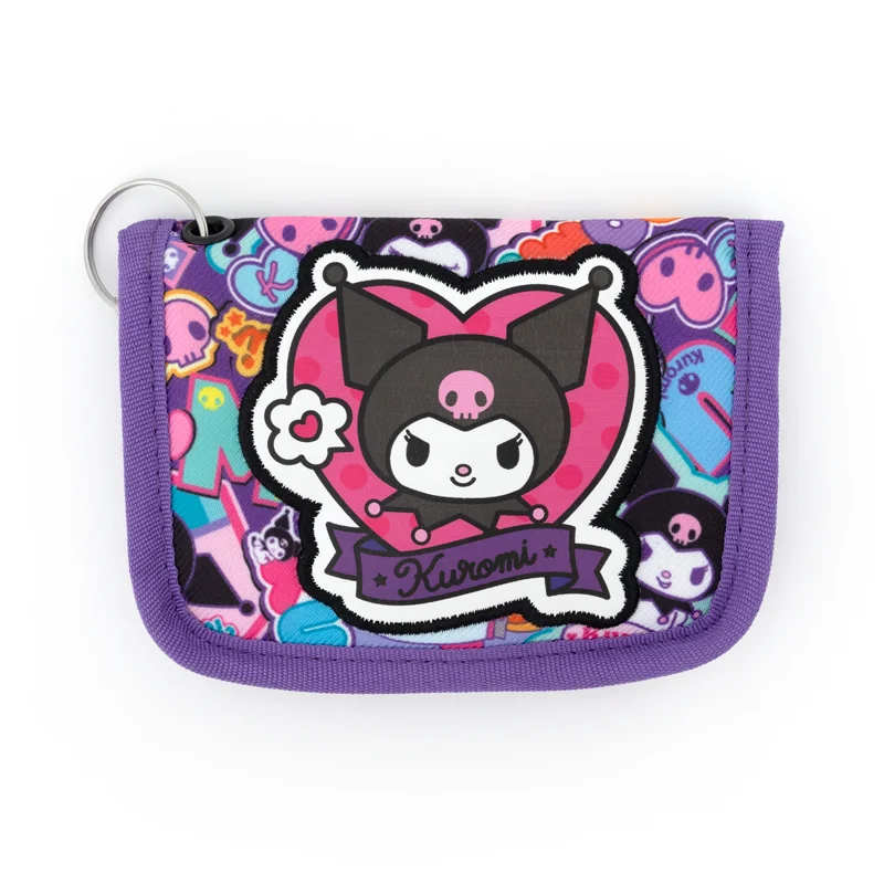 Kuromi Applique Wallet