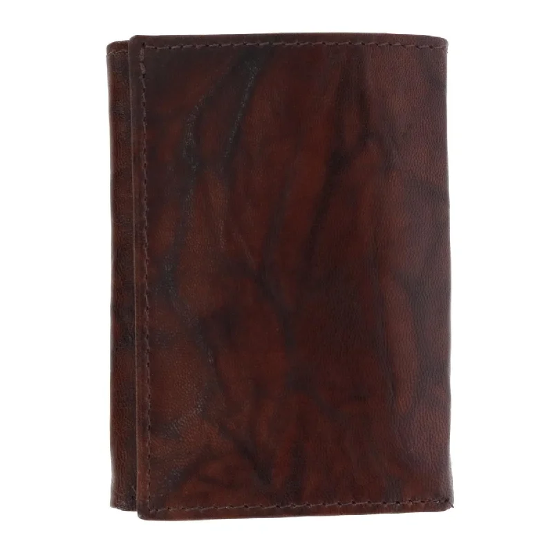 Men's Dakota Leather RFID Trifold Wallet