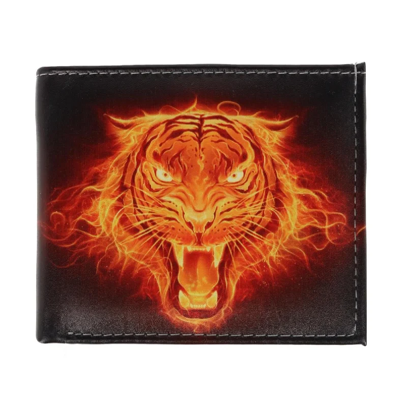 Men's Electric Tiger Bifold Wallet