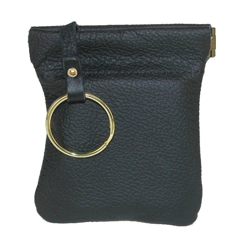 Men's Leather Key Case Coin Pouch Wallet