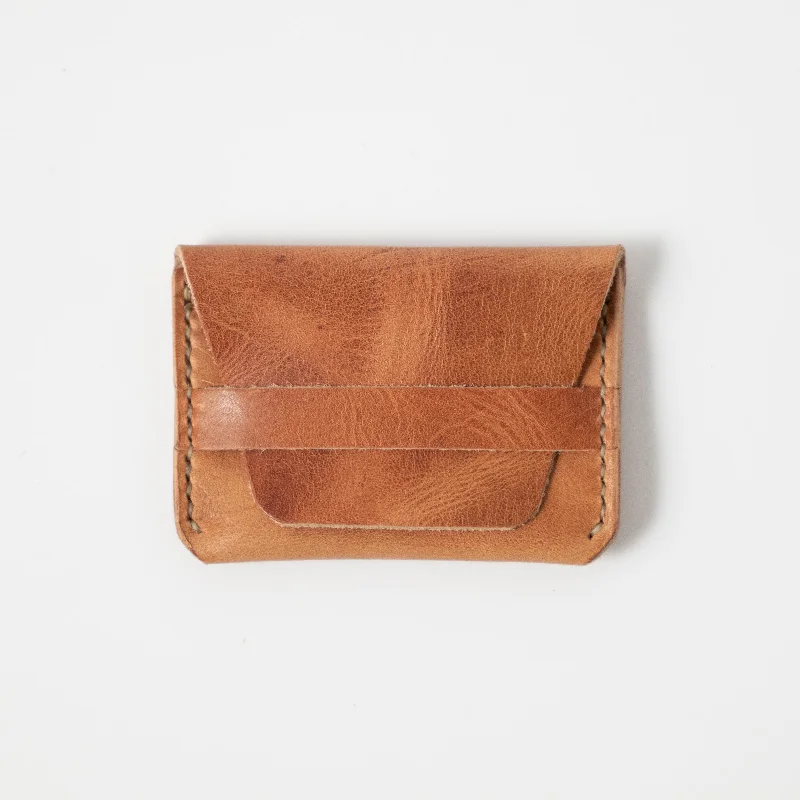 Natural Derby Flap Wallet