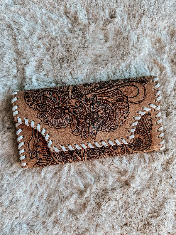 Outro Tooled Leather Wallet