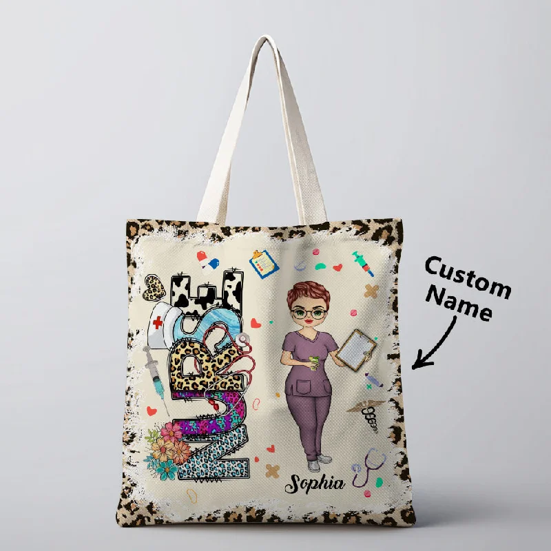 Personalized Tote Bag Nurse Life - Gift For Nurse