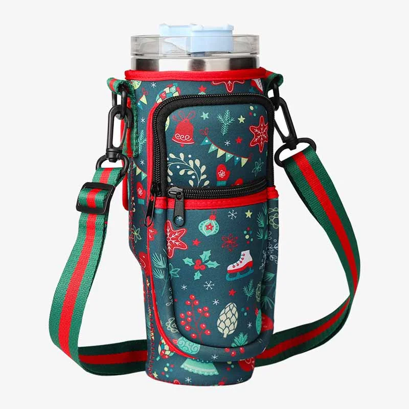 Portable Bottle Storage Bag For Ice Bully Cup Crossbody Purse