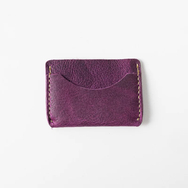 Purple Bison Card Case