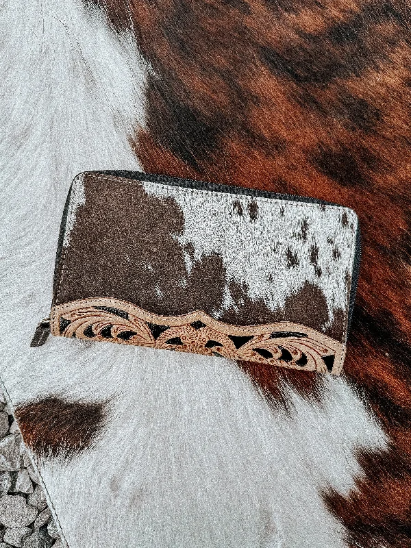 Ranch Cowhide Leather Wallet