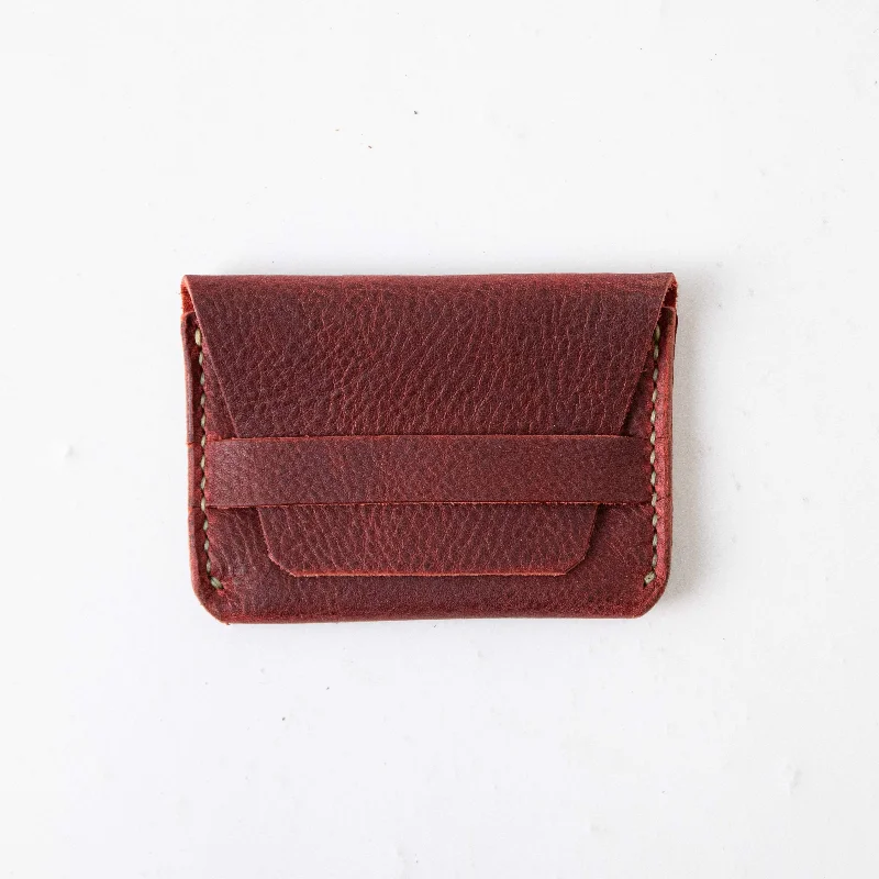 Red Kodiak Flap Wallet