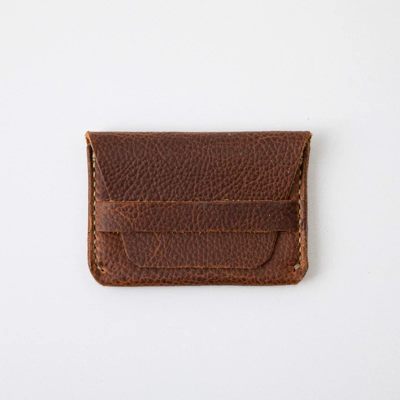 Tan Kodiak Flap Wallet