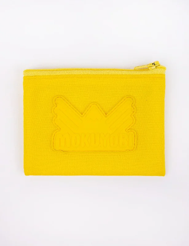 Yellow Mini Zip Pouch